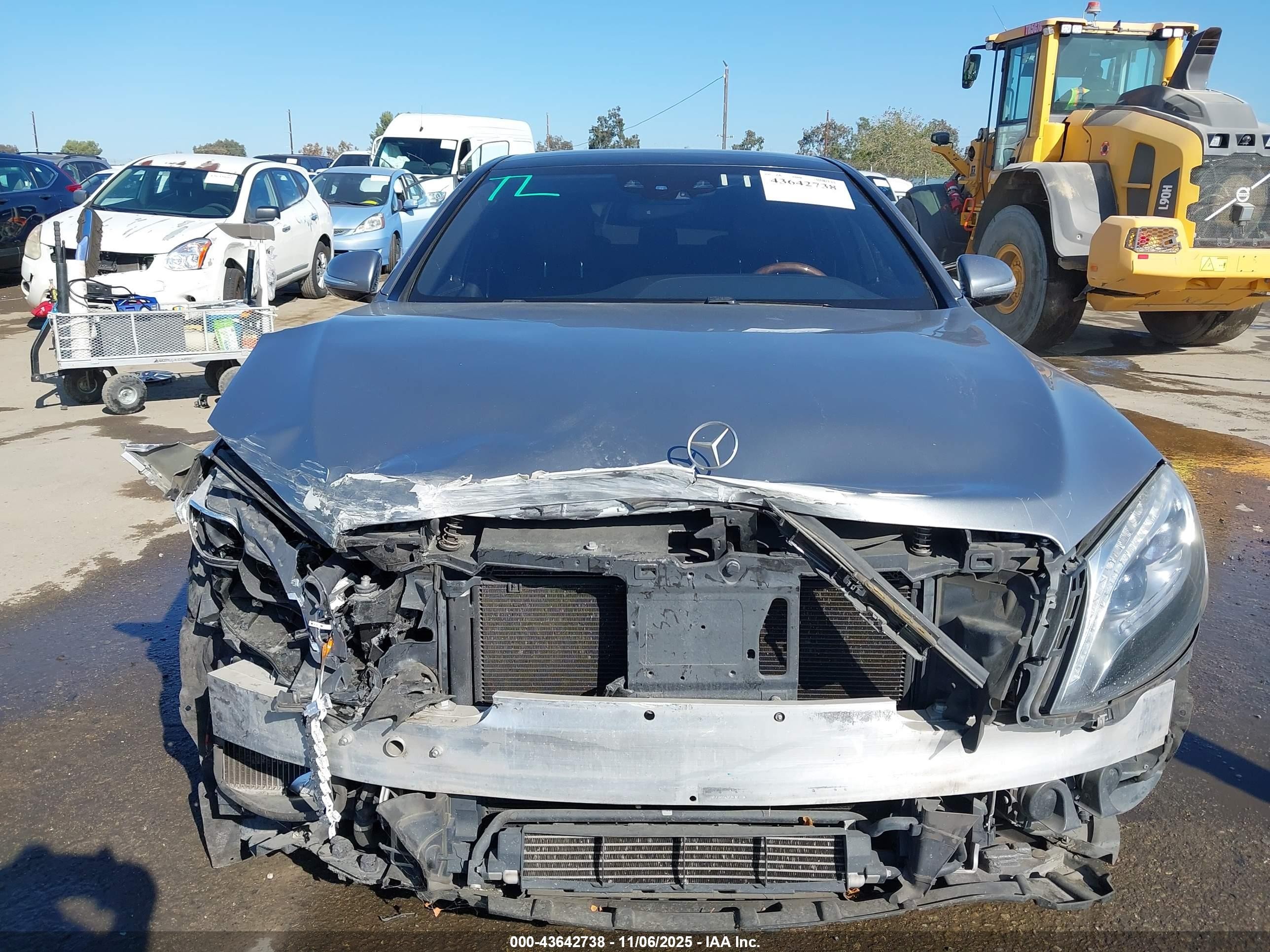 2014 Mercedes-benz S 550   Gray vin: WDDUG8CB0EA062871