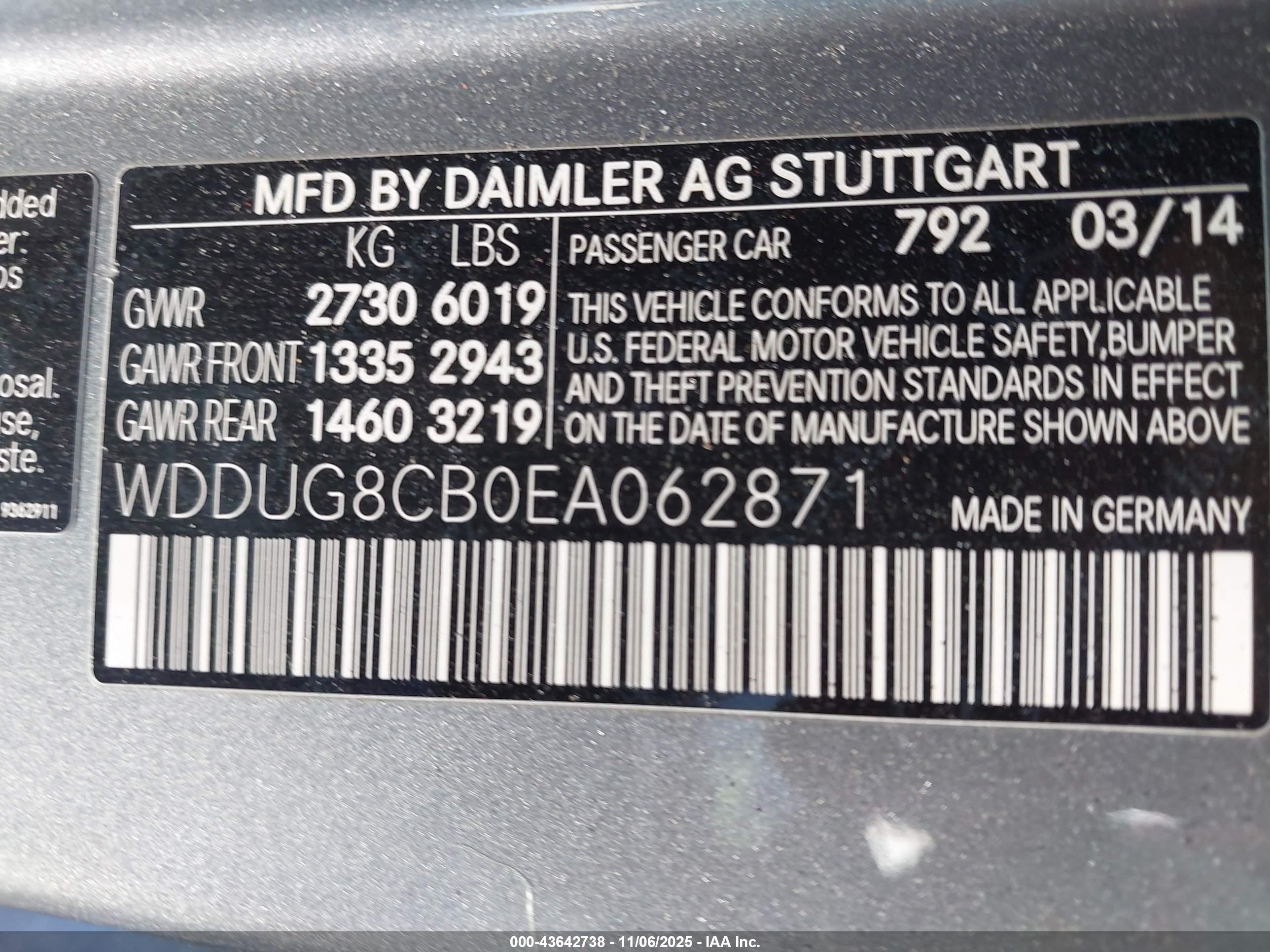 2014 Mercedes-benz S 550   Gray vin: WDDUG8CB0EA062871