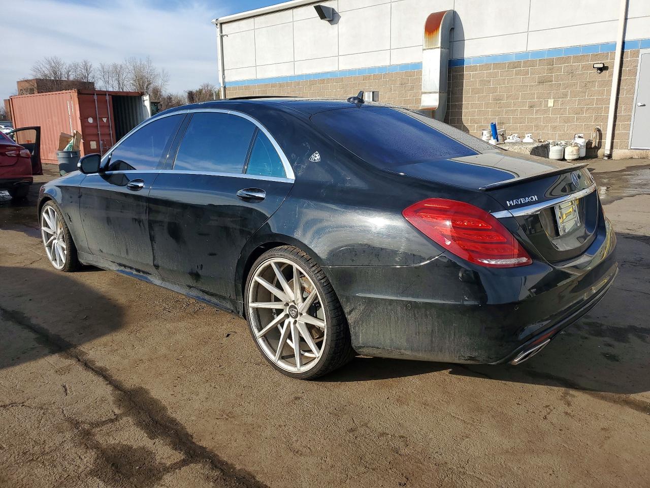 2015 Mercedes-benz S 550 Black vin: WDDUG8CB0FA093393