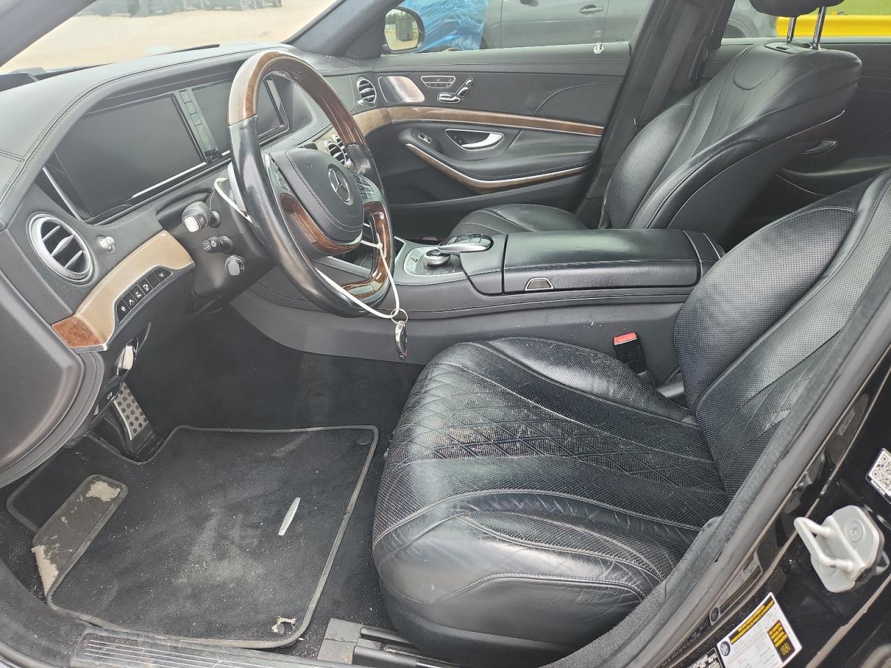 2015 Mercedes-benz S 550 Black vin: WDDUG8CB0FA113867