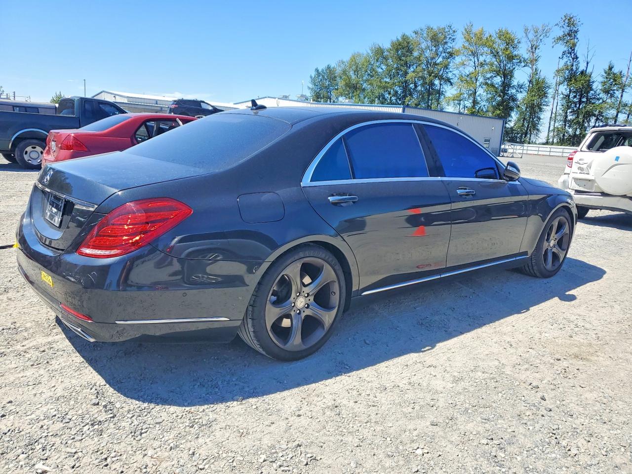 2015 Mercedes-benz S 550 Black vin: WDDUG8CB0FA118275