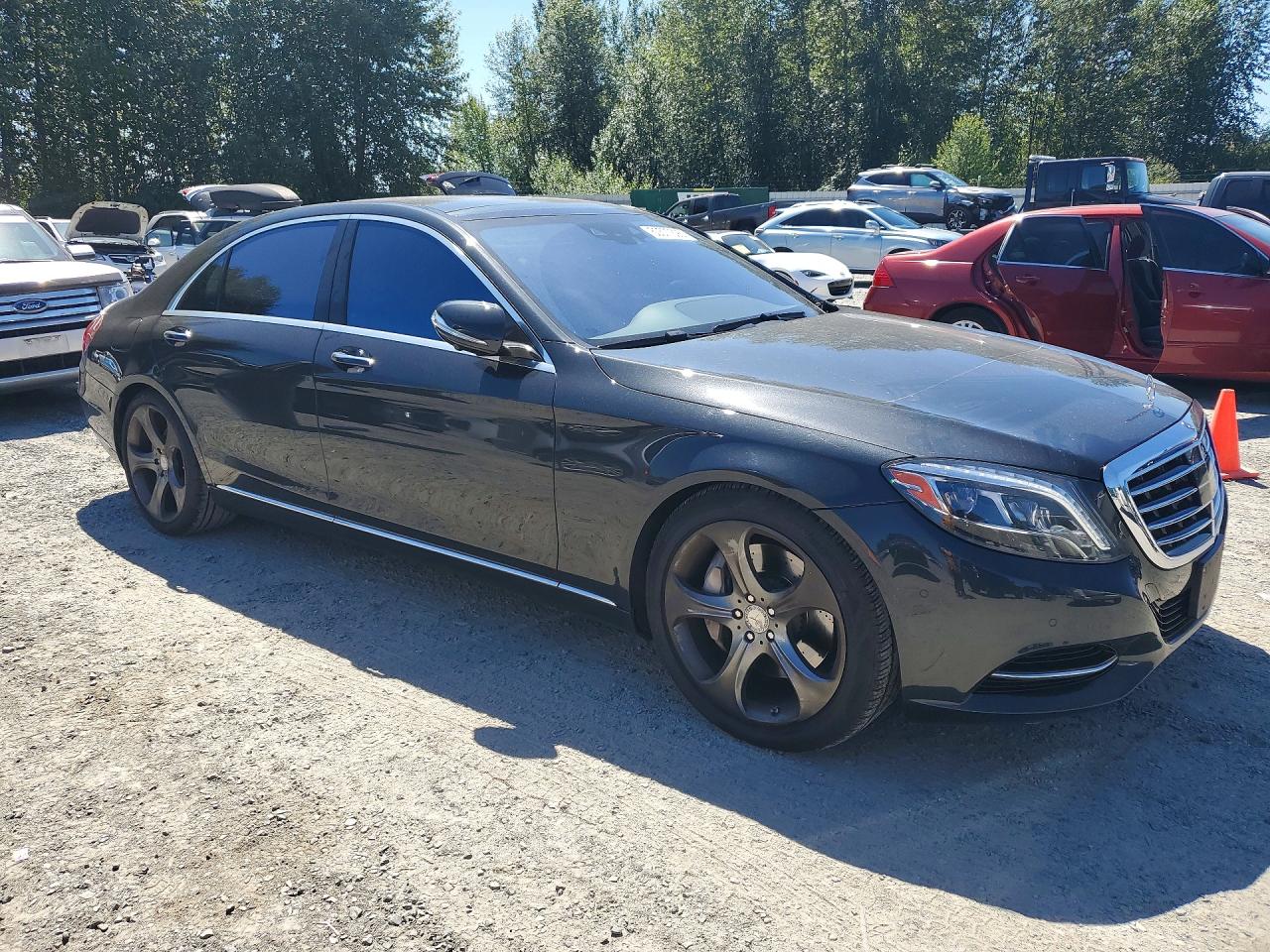 2015 Mercedes-benz S 550 Black vin: WDDUG8CB0FA118275