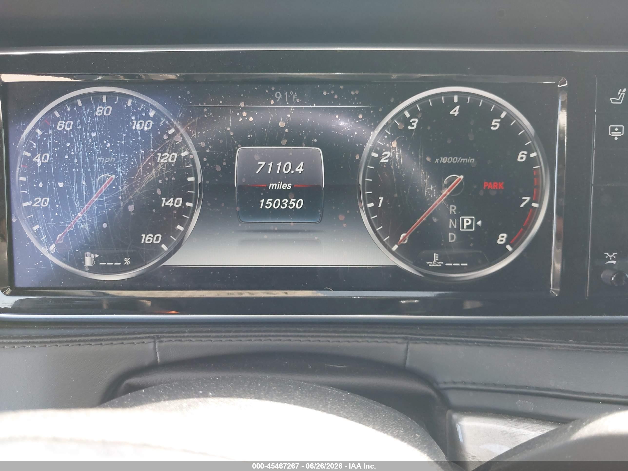 2015 Mercedes-benz S 550   Black vin: WDDUG8CB0FA130023