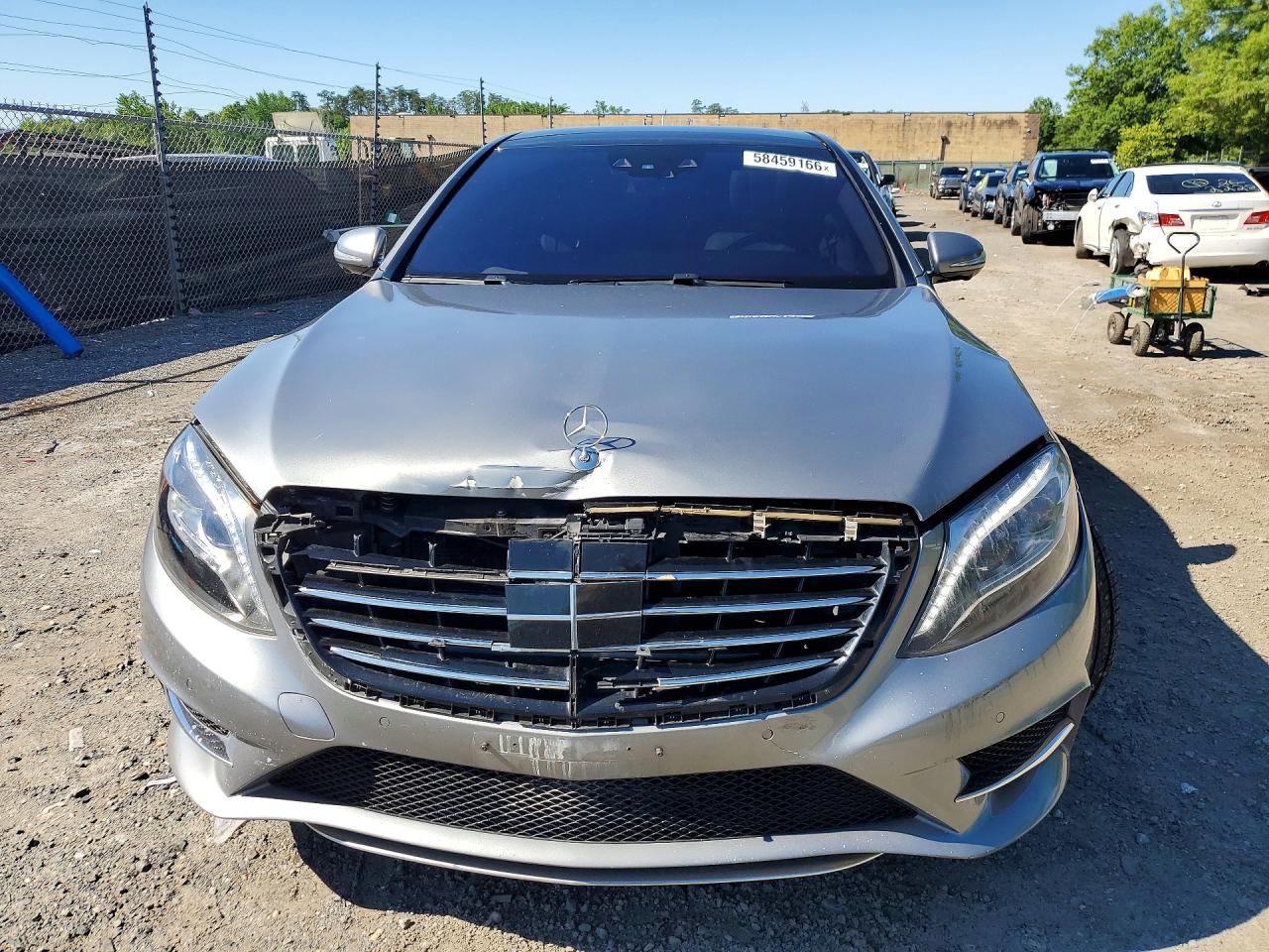 2015 Mercedes-benz S 550 Gray vin: WDDUG8CB0FA138493