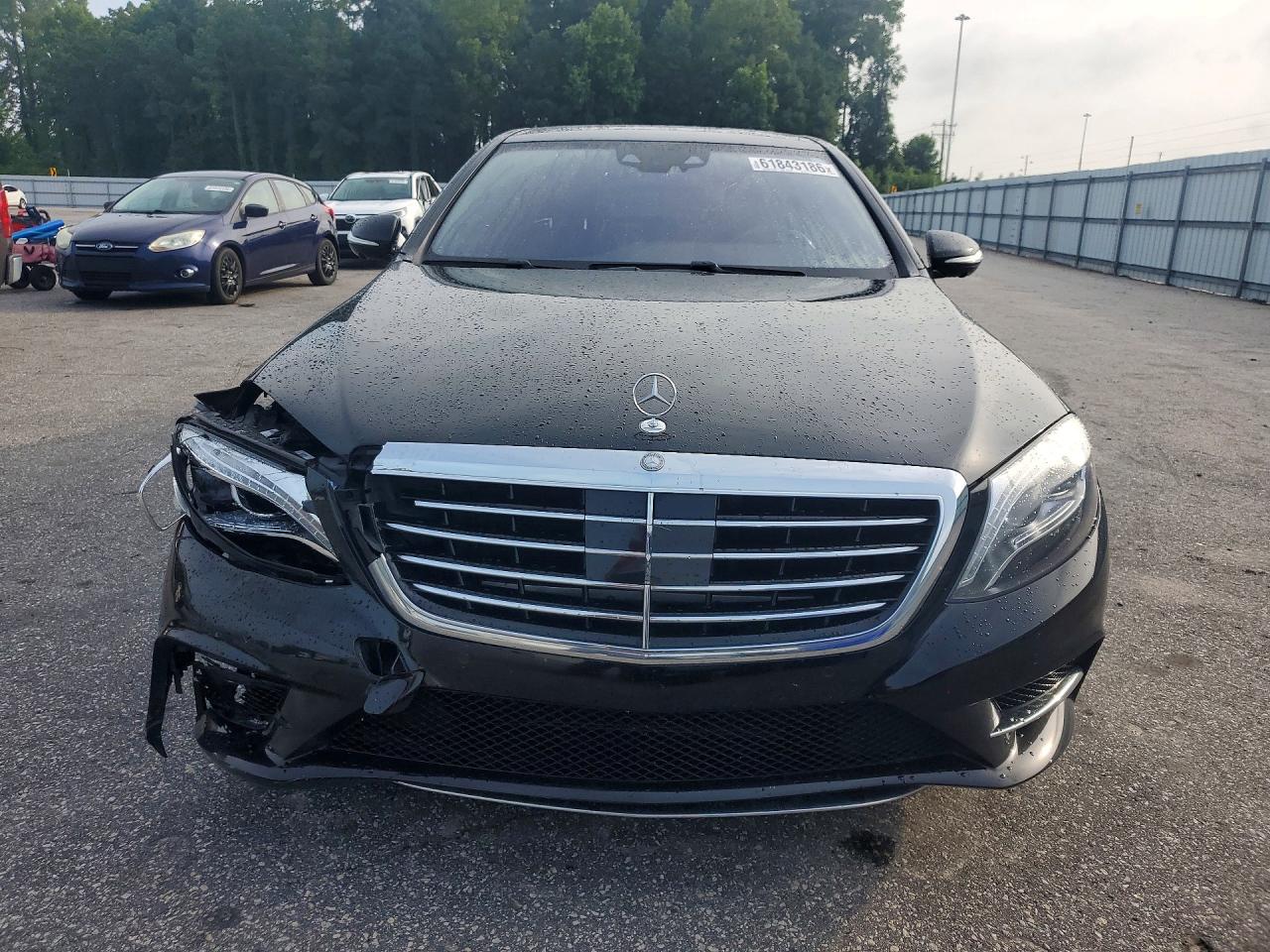 2015 Mercedes-benz S 550 Черный vin: WDDUG8CB0FA173051