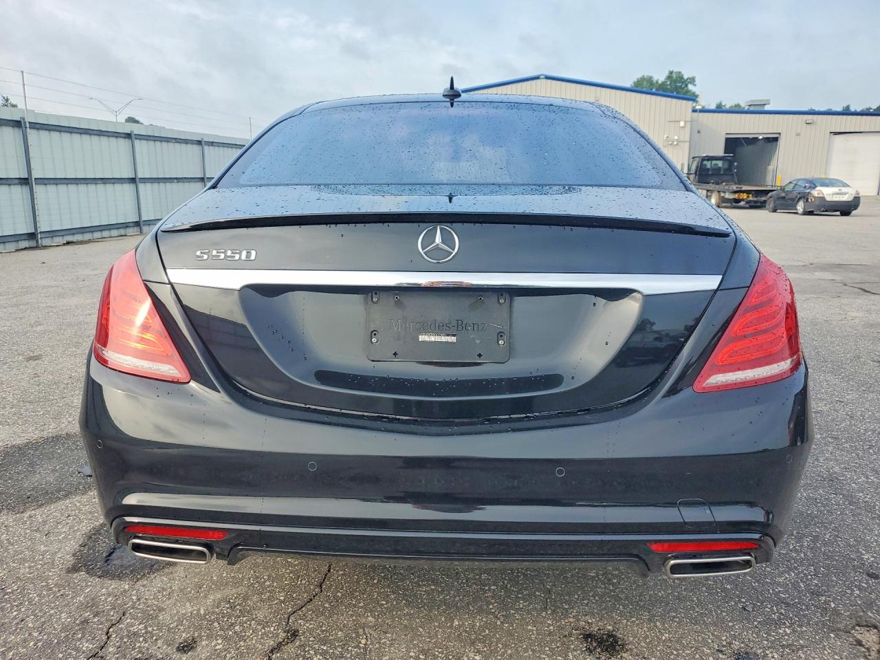 2015 Mercedes-benz S 550 Черный vin: WDDUG8CB0FA173051
