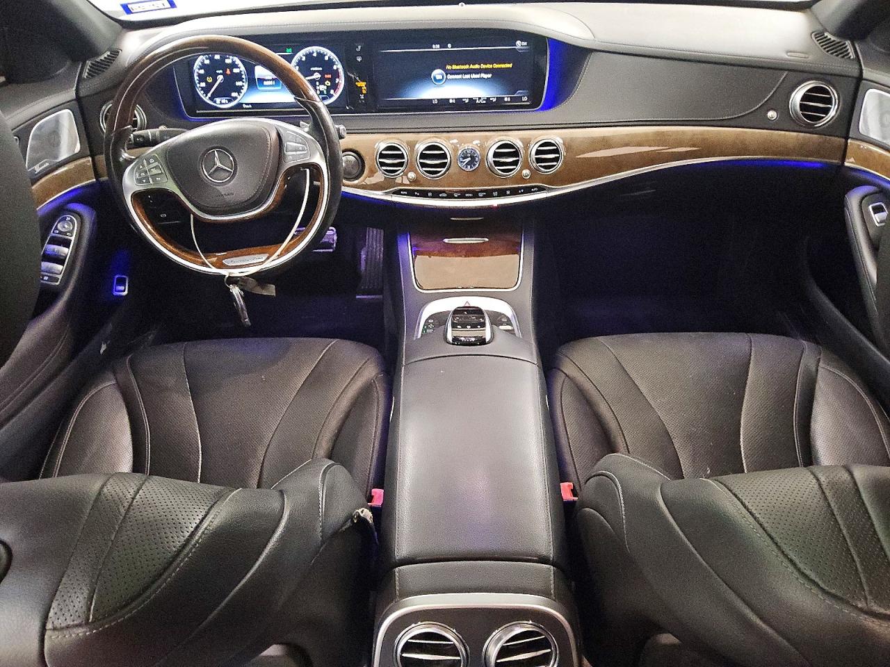 2015 Mercedes-benz S 550 White vin: WDDUG8CB0FA200202