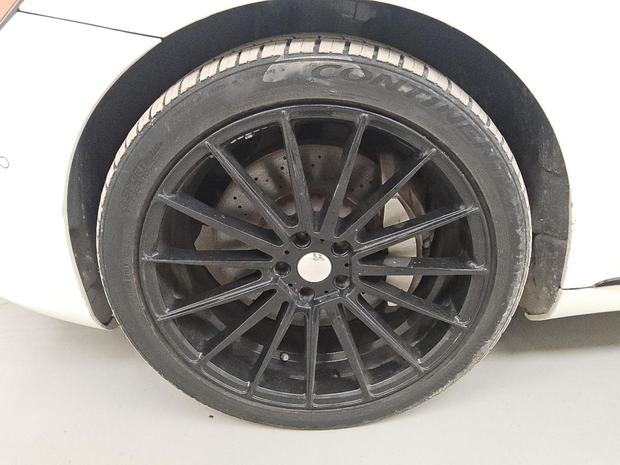 2015 Mercedes-benz S 550 White vin: WDDUG8CB0FA200202 Damage: Left Front Wheel, Aftermarket, Acceptable