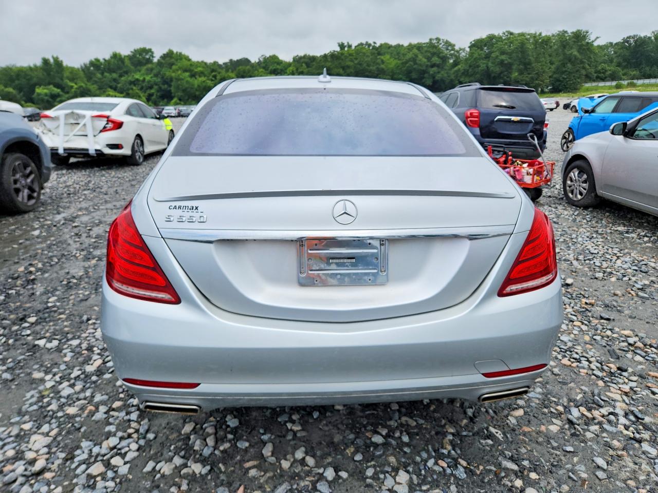 2014 Mercedes-benz S 550 Серебряный vin: WDDUG8CB1EA026025