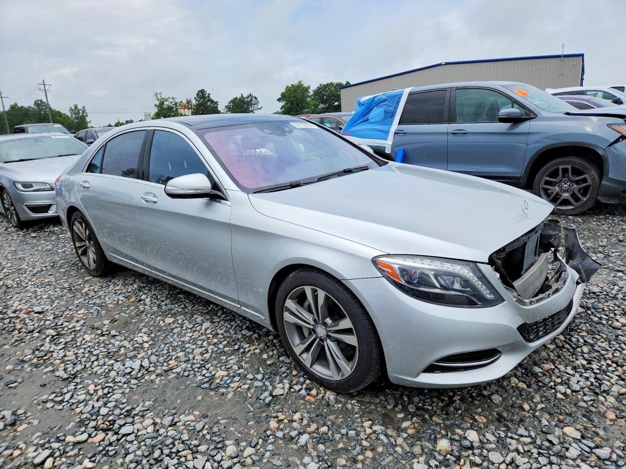 2014 Mercedes-benz S 550 Серебряный vin: WDDUG8CB1EA026025