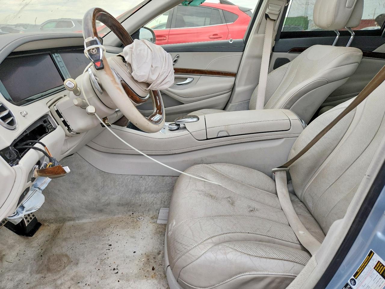 2015 Mercedes-benz S 550 Silver vin: WDDUG8CB1FA142486