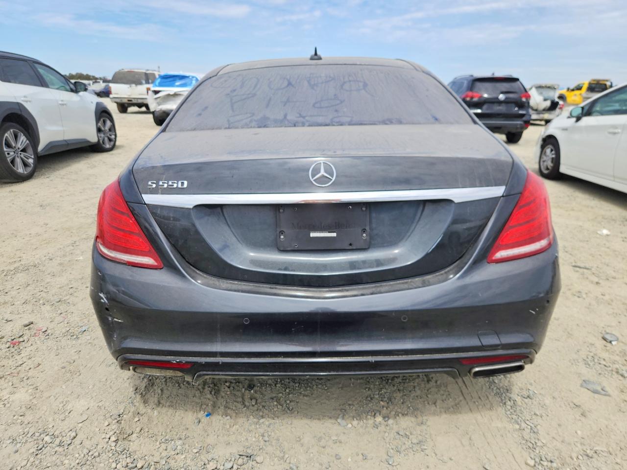 2015 Mercedes-benz S 550 Black vin: WDDUG8CB1FA190294