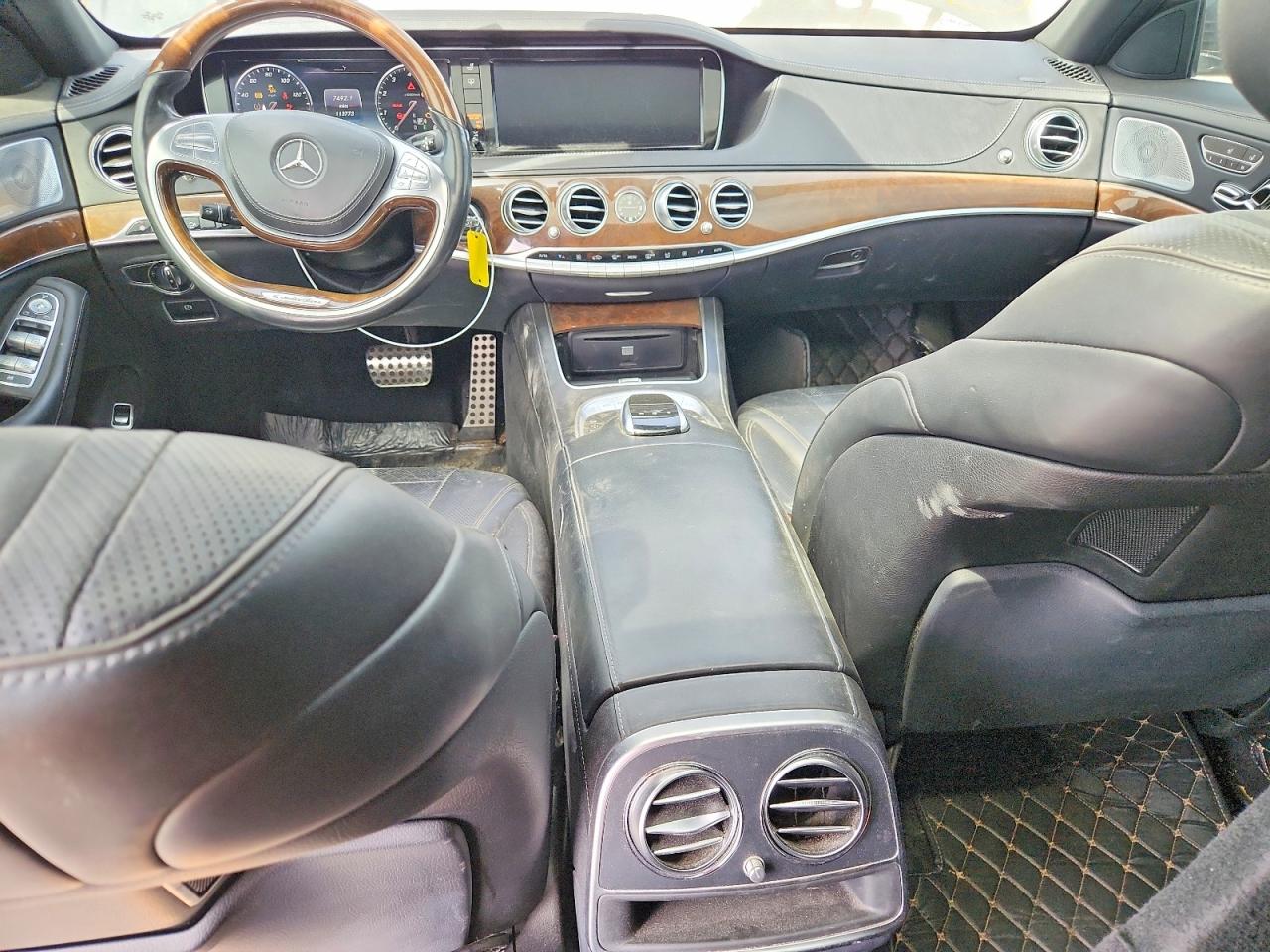 2015 Mercedes-benz S 550 Black vin: WDDUG8CB1FA190294