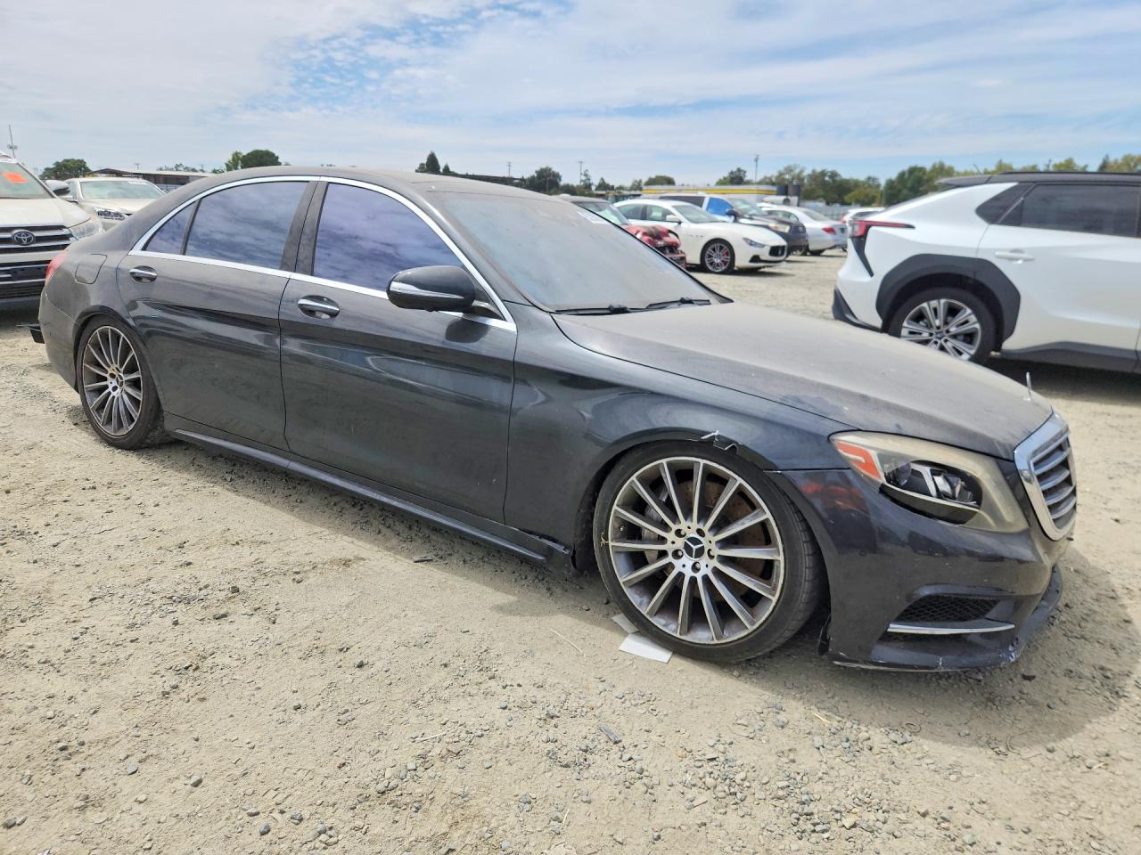 2015 Mercedes-benz S 550 Black vin: WDDUG8CB1FA190294