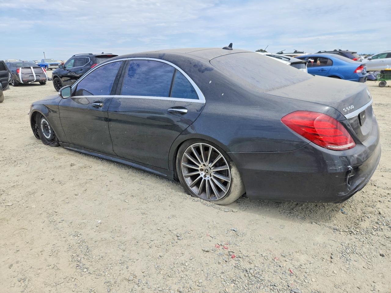 2015 Mercedes-benz S 550 Black vin: WDDUG8CB1FA190294