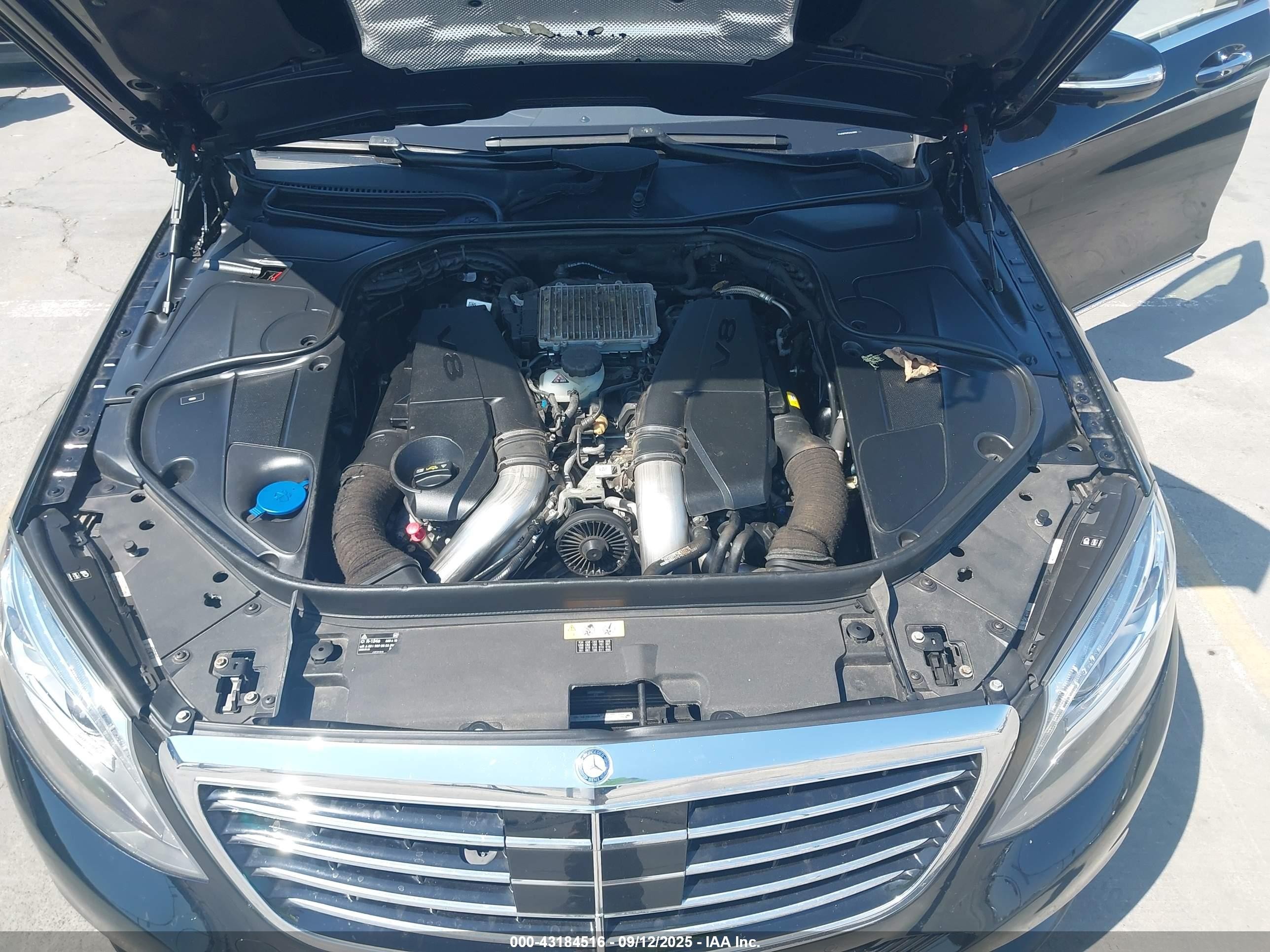 2014 Mercedes-benz S 550   Black vin: WDDUG8CB2EA043898