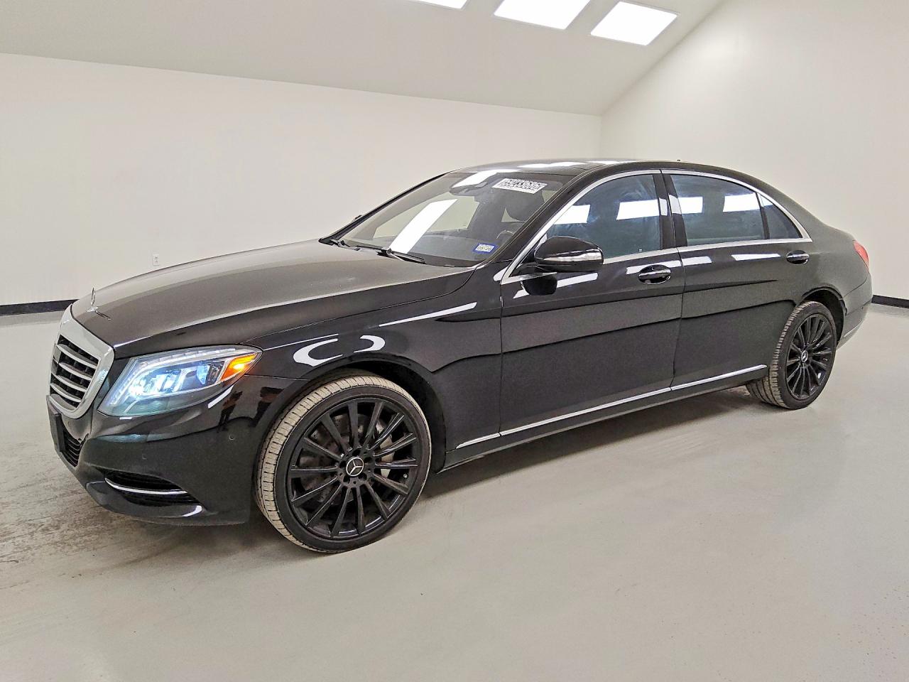 2014 Mercedes-benz S 550 Black vin: WDDUG8CB2EA049961