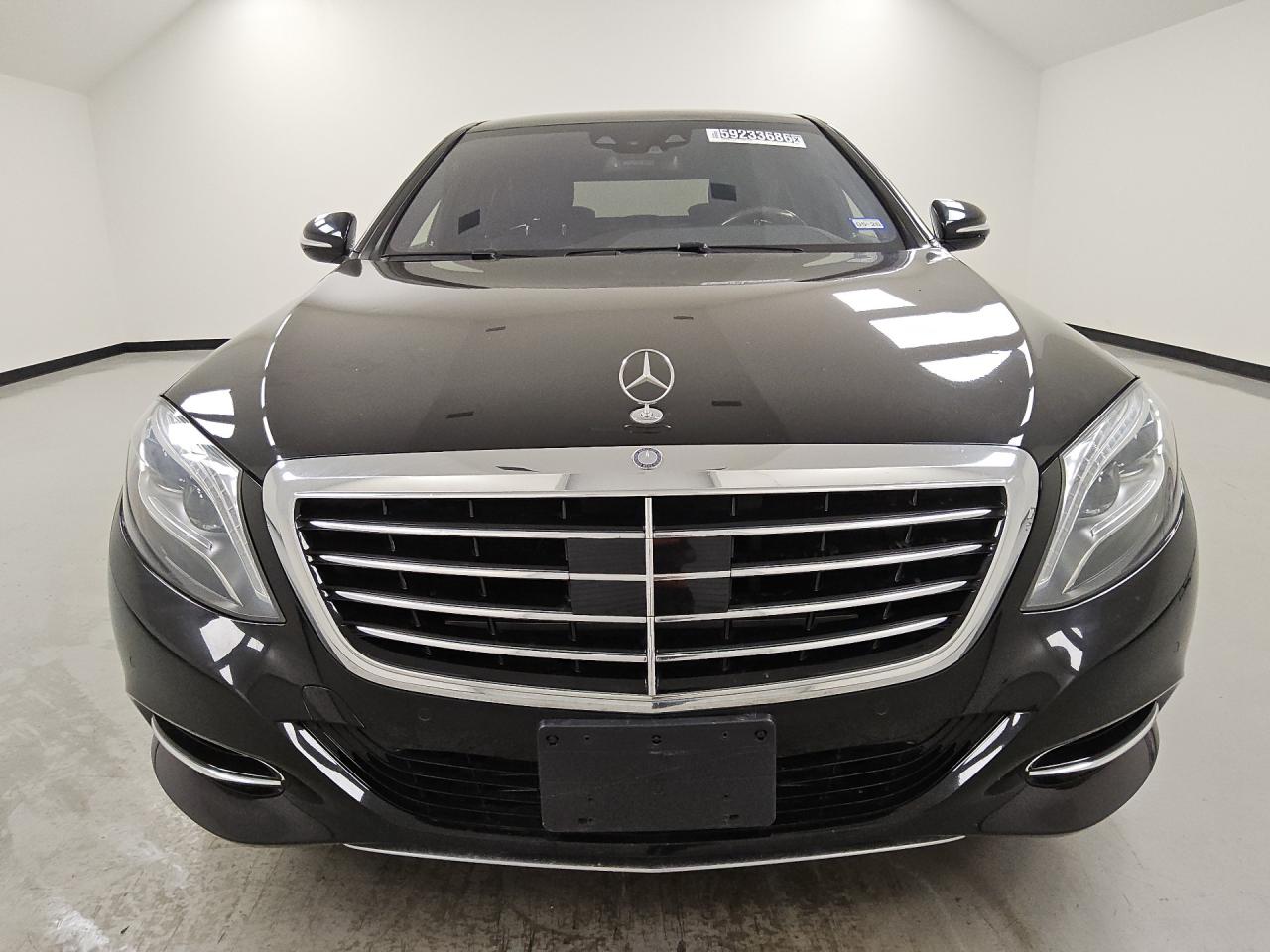 2014 Mercedes-benz S 550 Black vin: WDDUG8CB2EA049961 Damage: Left Head Lamp, Faded, Repair Required