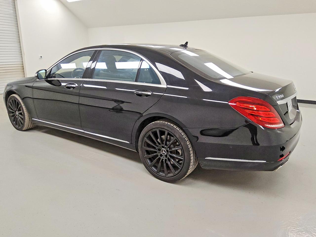 2014 Mercedes-benz S 550 Black vin: WDDUG8CB2EA049961