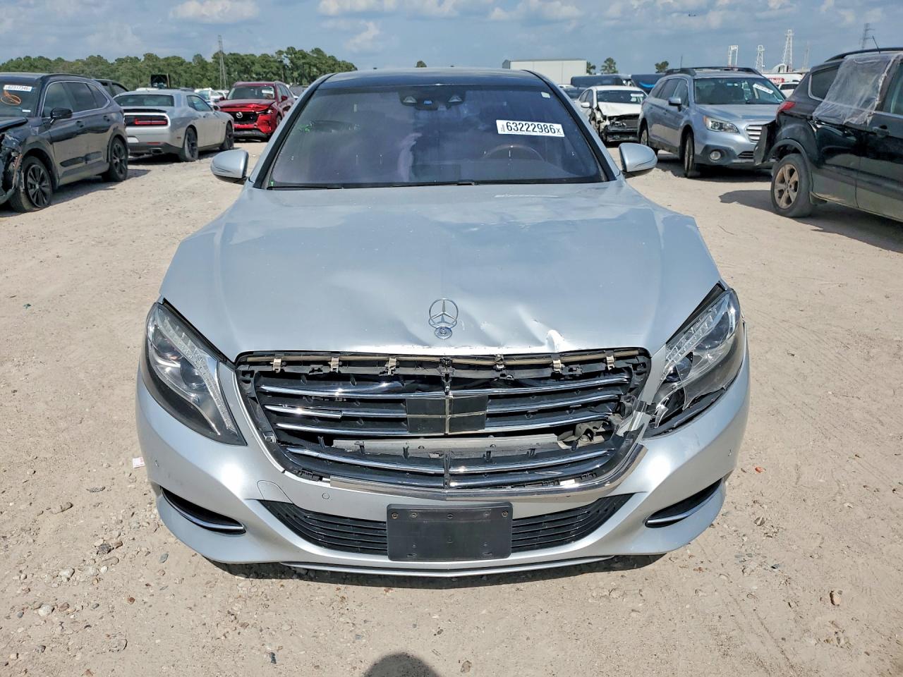 2014 Mercedes-benz S 550 Silver vin: WDDUG8CB2EA066386