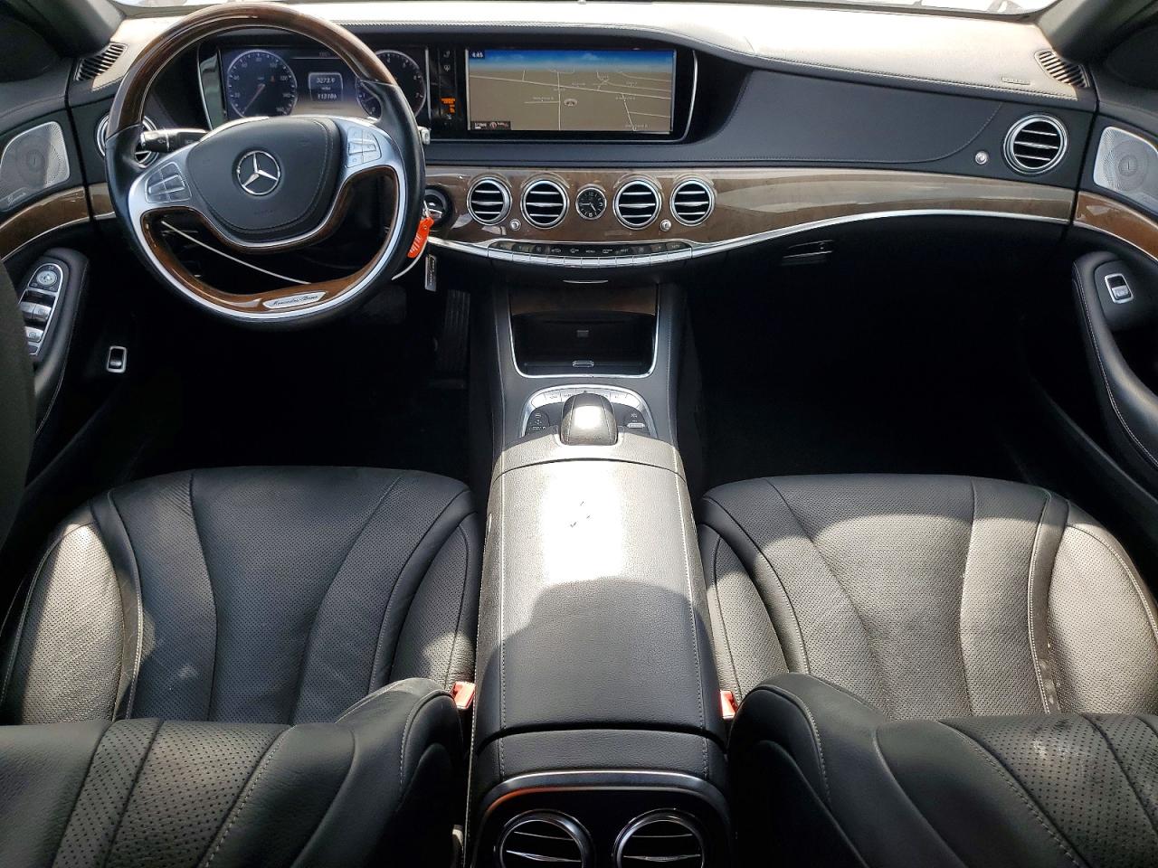 2014 Mercedes-benz S 550 Silver vin: WDDUG8CB2EA066386