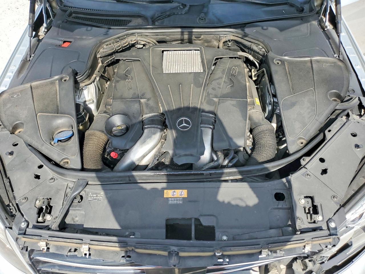 2014 Mercedes-benz S 550 Silver vin: WDDUG8CB2EA066386