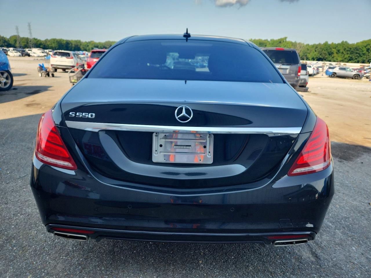 2015 Mercedes-benz S 550 Black vin: WDDUG8CB2FA083254