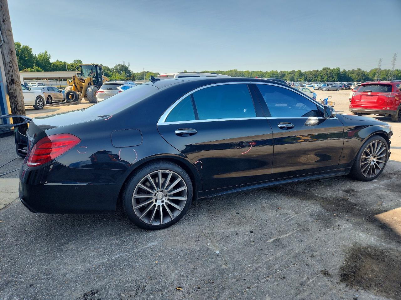 2015 Mercedes-benz S 550 Black vin: WDDUG8CB2FA083254