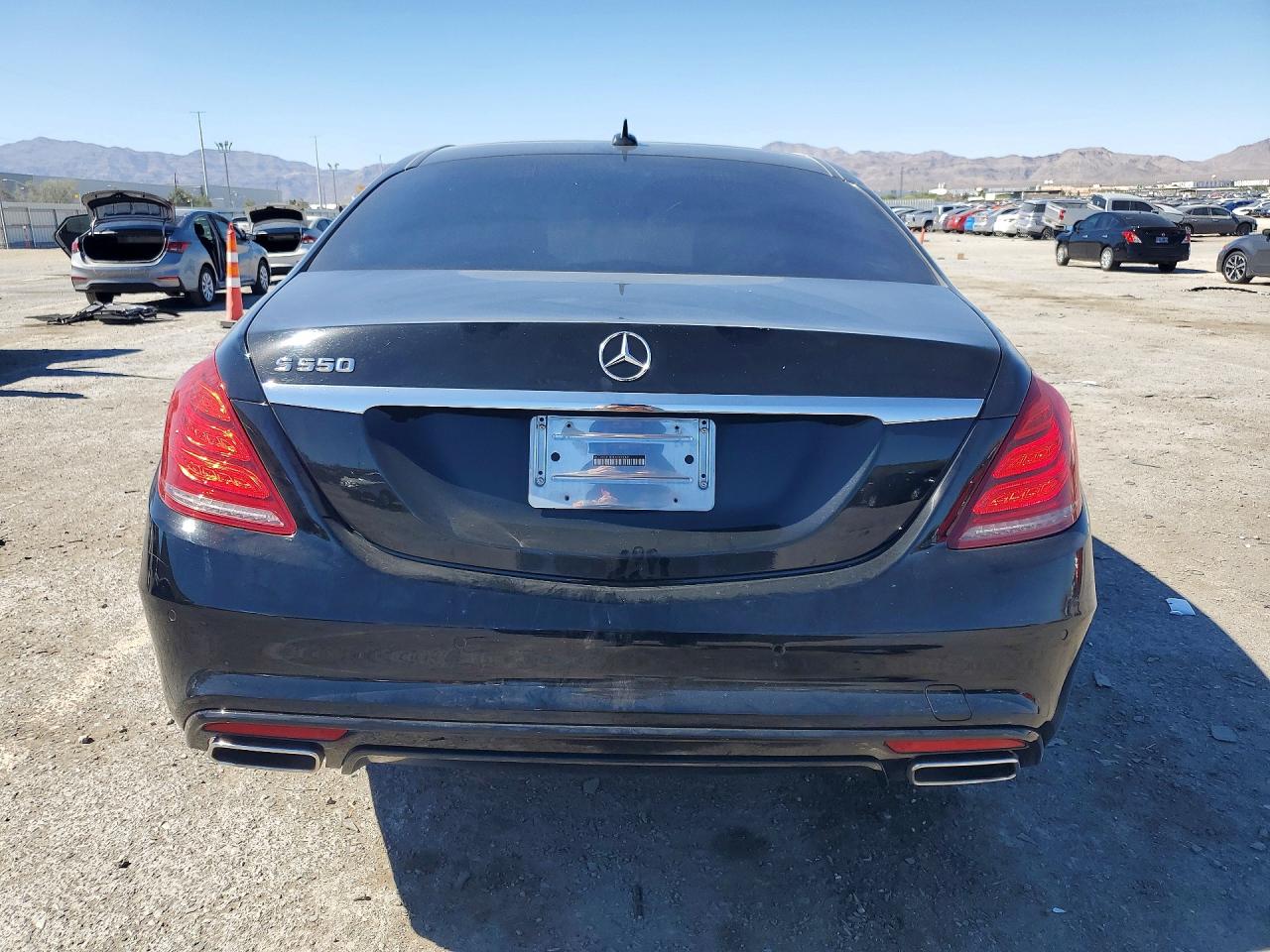 2015 Mercedes-benz S 550 Black vin: WDDUG8CB2FA140889
