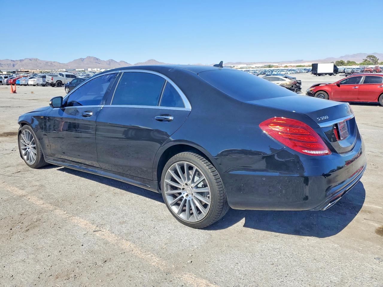 2015 Mercedes-benz S 550 Black vin: WDDUG8CB2FA140889