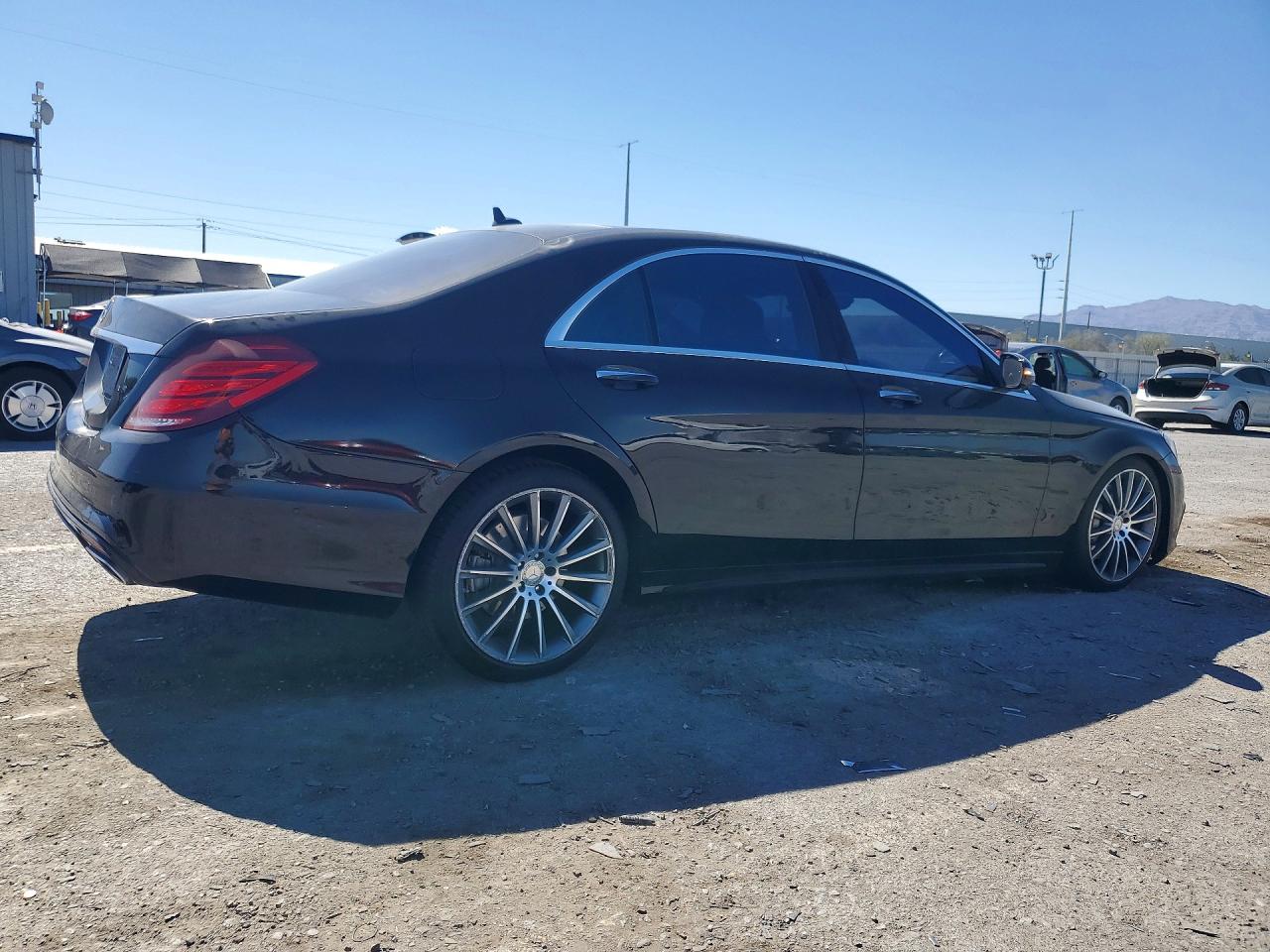 2015 Mercedes-benz S 550 Black vin: WDDUG8CB2FA140889