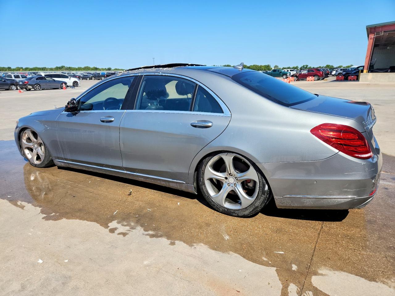 2015 Mercedes-benz S 550 Gray vin: WDDUG8CB2FA146112