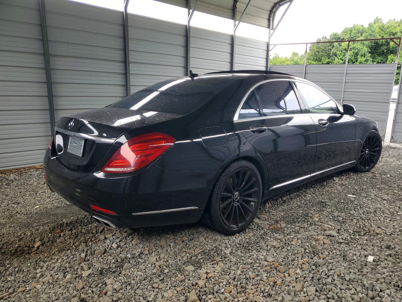 2015 Mercedes-benz S 550 Black vin: WDDUG8CB2FA148099