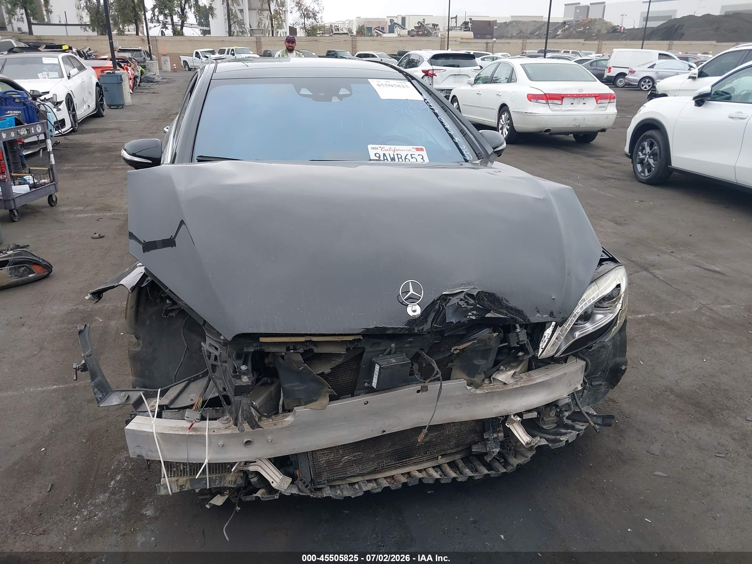 2015 Mercedes-benz S 550   Black vin: WDDUG8CB2FA164495