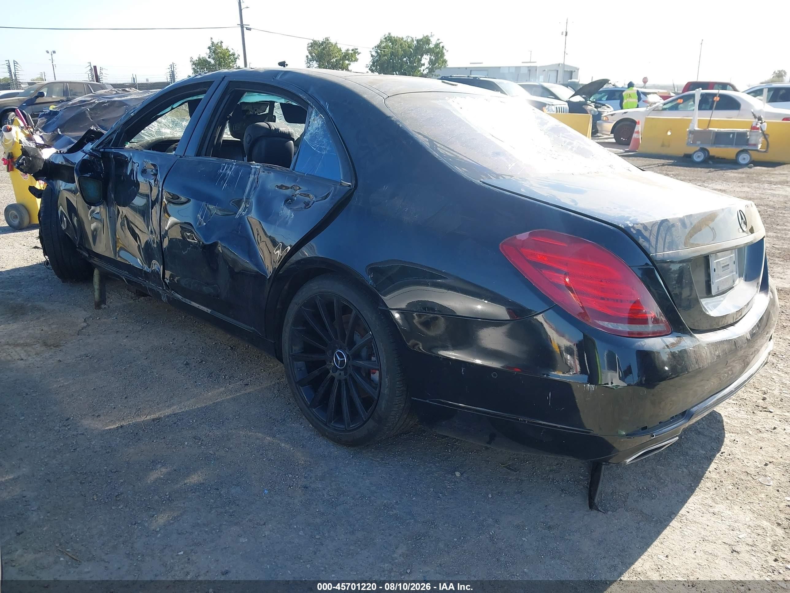 2014 Mercedes-benz S 550   Black vin: WDDUG8CB3EA059673
