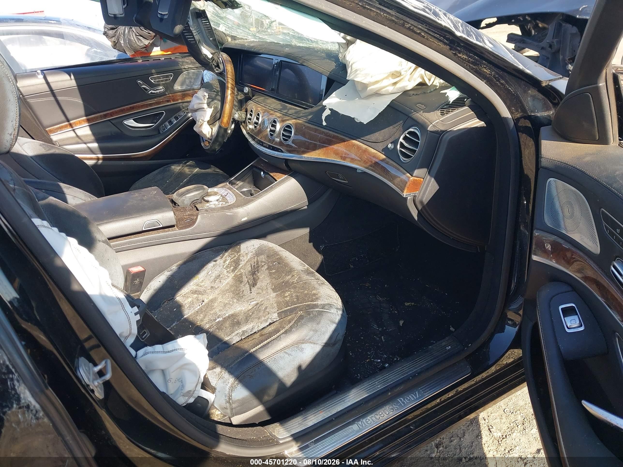 2014 Mercedes-benz S 550   Black vin: WDDUG8CB3EA059673