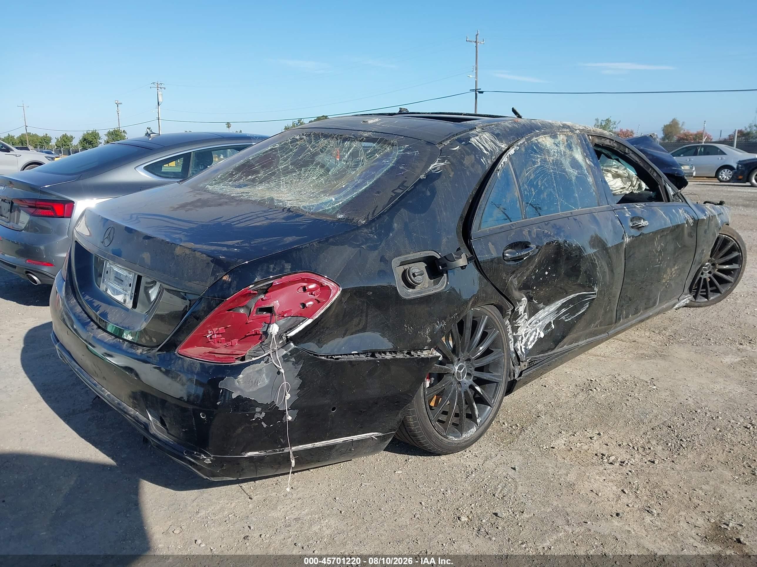 2014 Mercedes-benz S 550   Black vin: WDDUG8CB3EA059673