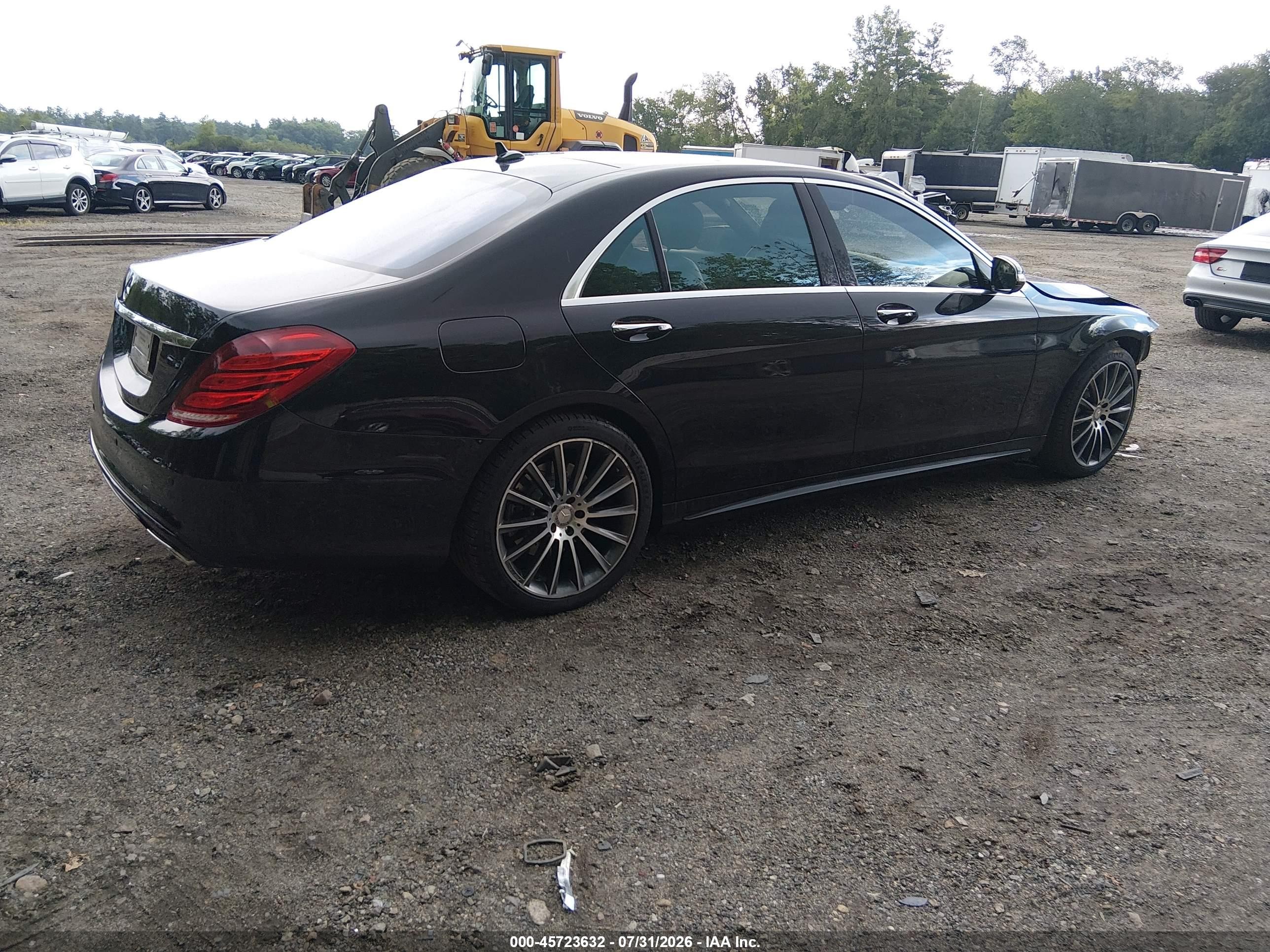 2015 Mercedes-benz S 550   Black vin: WDDUG8CB3FA076698