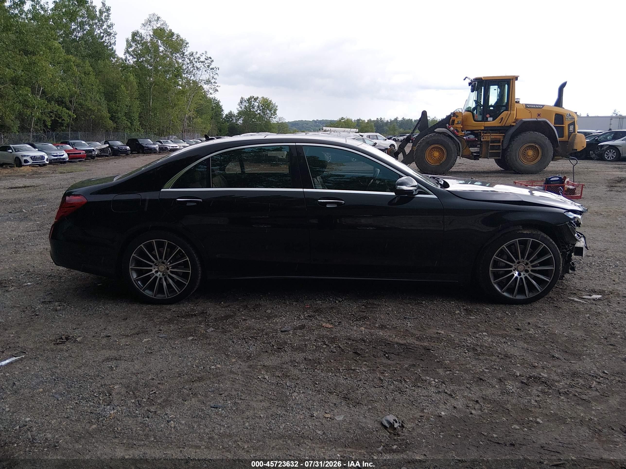 2015 Mercedes-benz S 550   Black vin: WDDUG8CB3FA076698