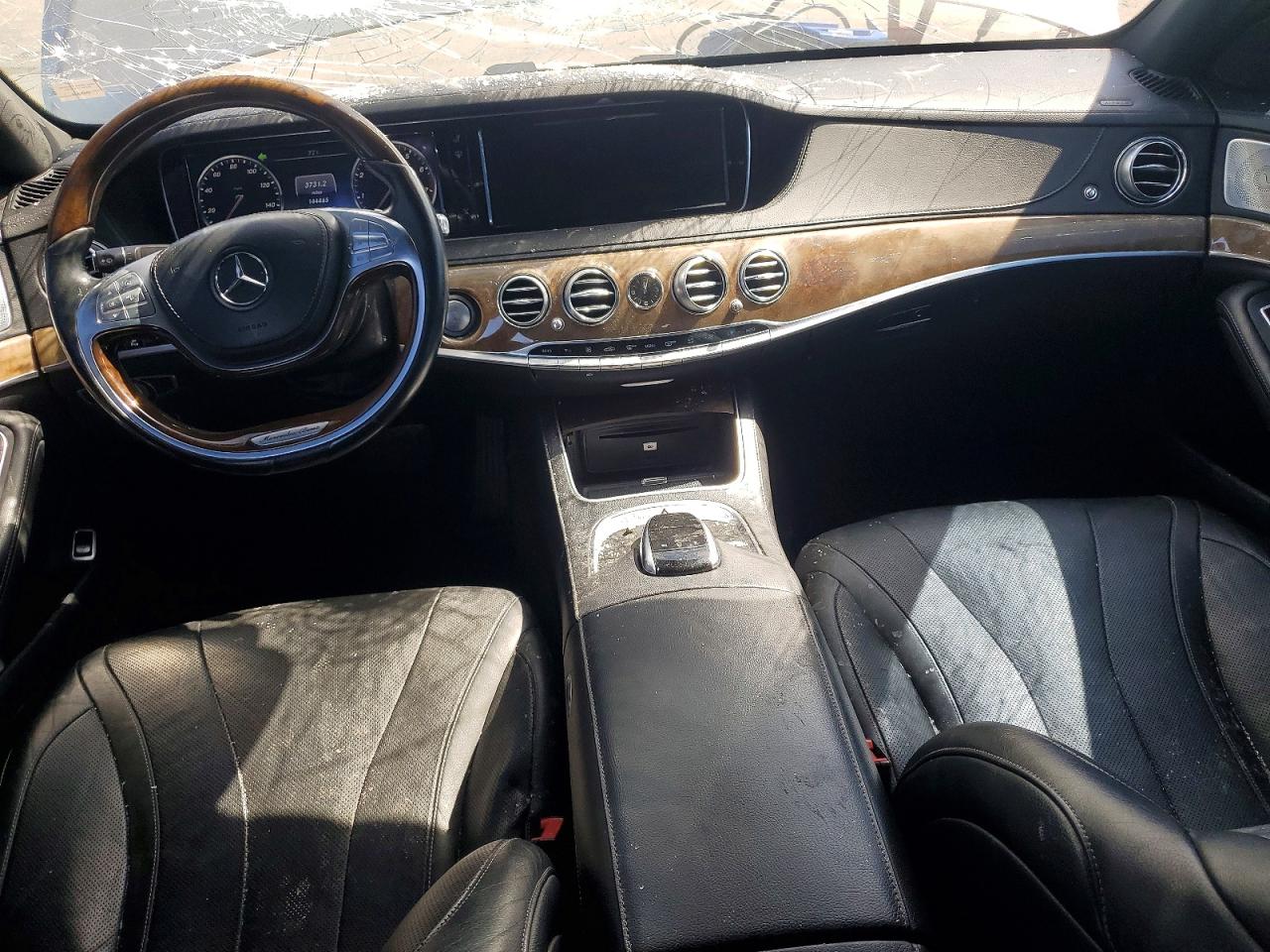 2015 Mercedes-benz S 550 Silver vin: WDDUG8CB3FA086664