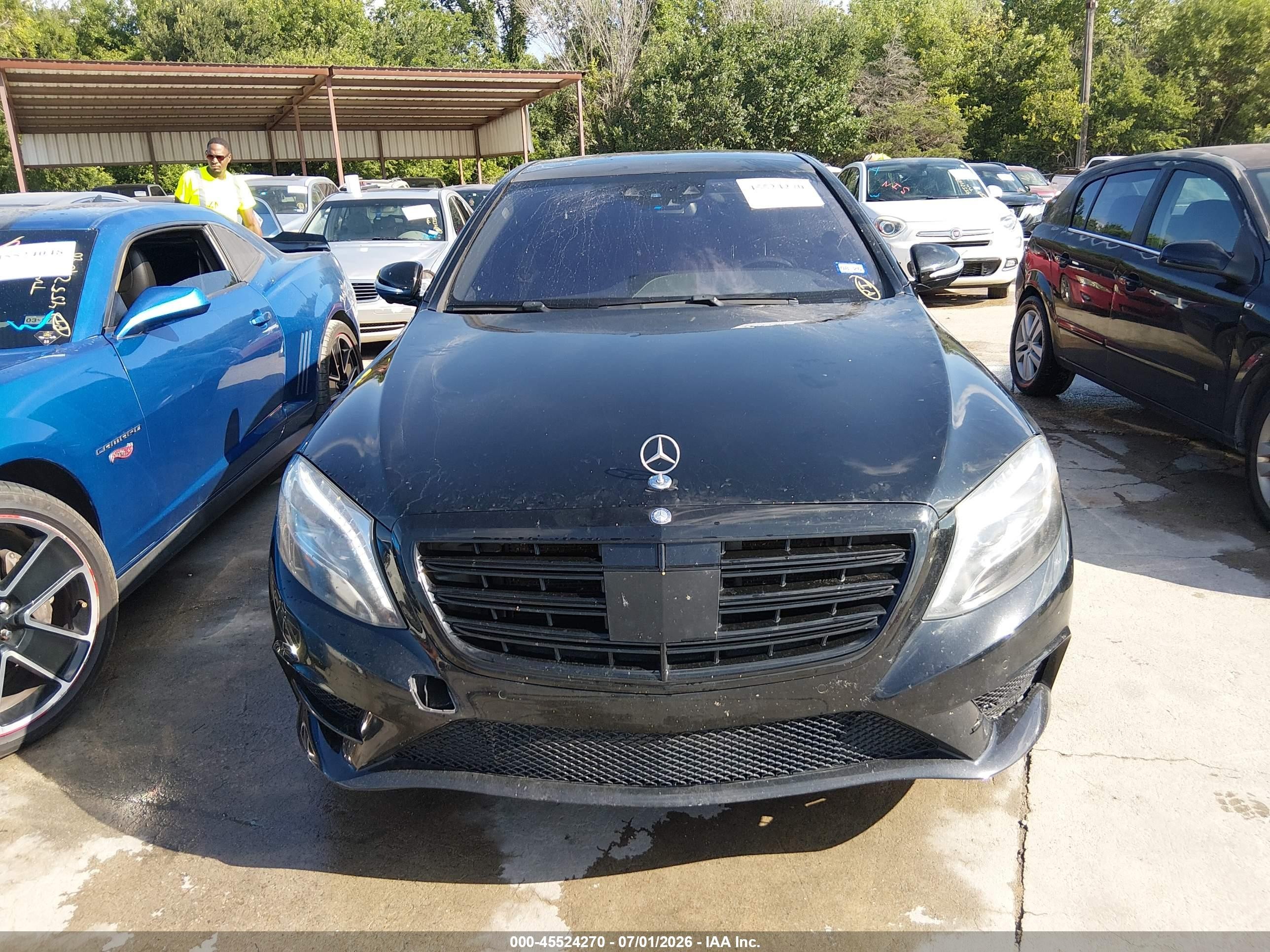 2015 Mercedes-benz S 550   Black vin: WDDUG8CB3FA131229