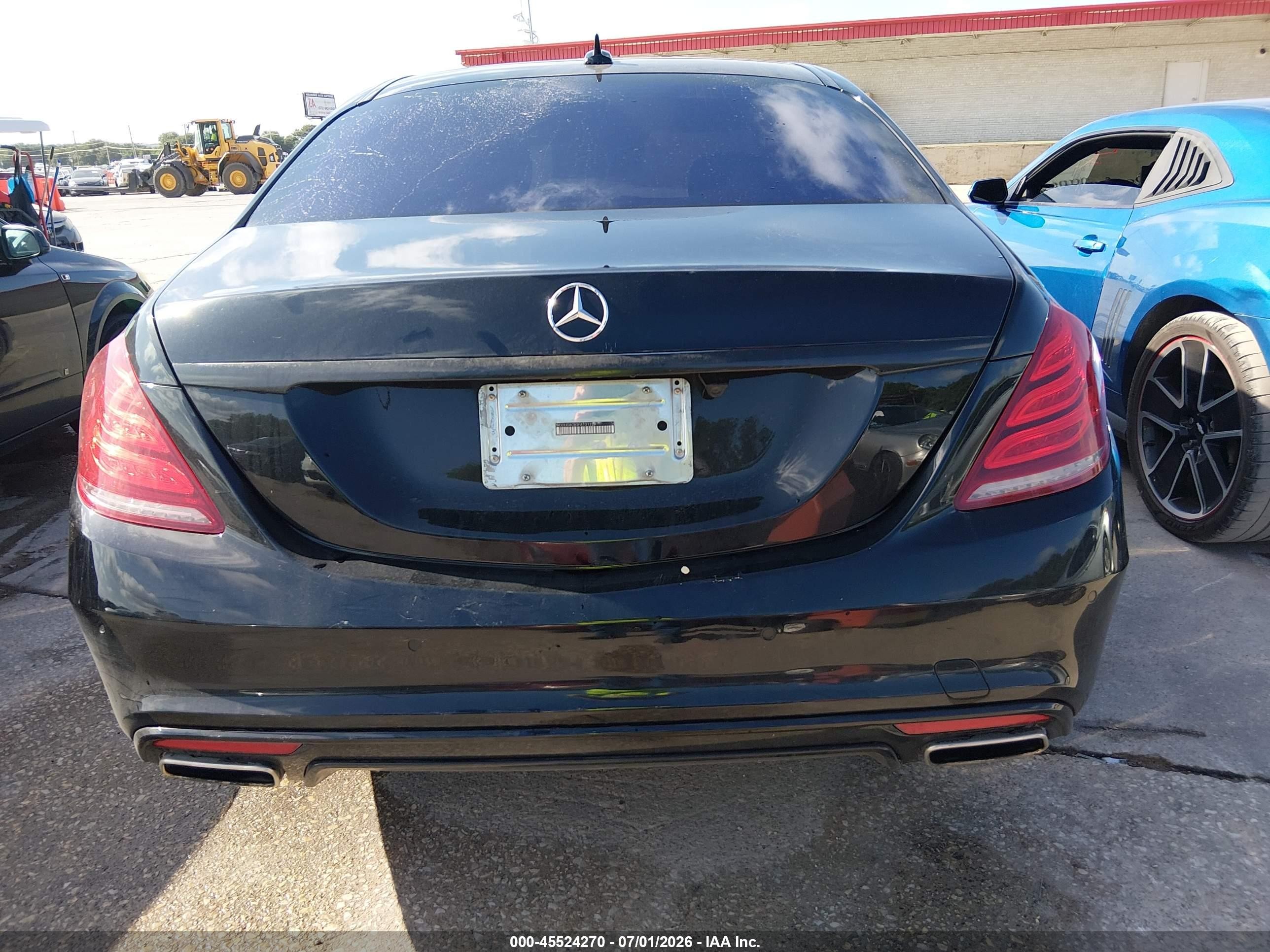 2015 Mercedes-benz S 550   Black vin: WDDUG8CB3FA131229