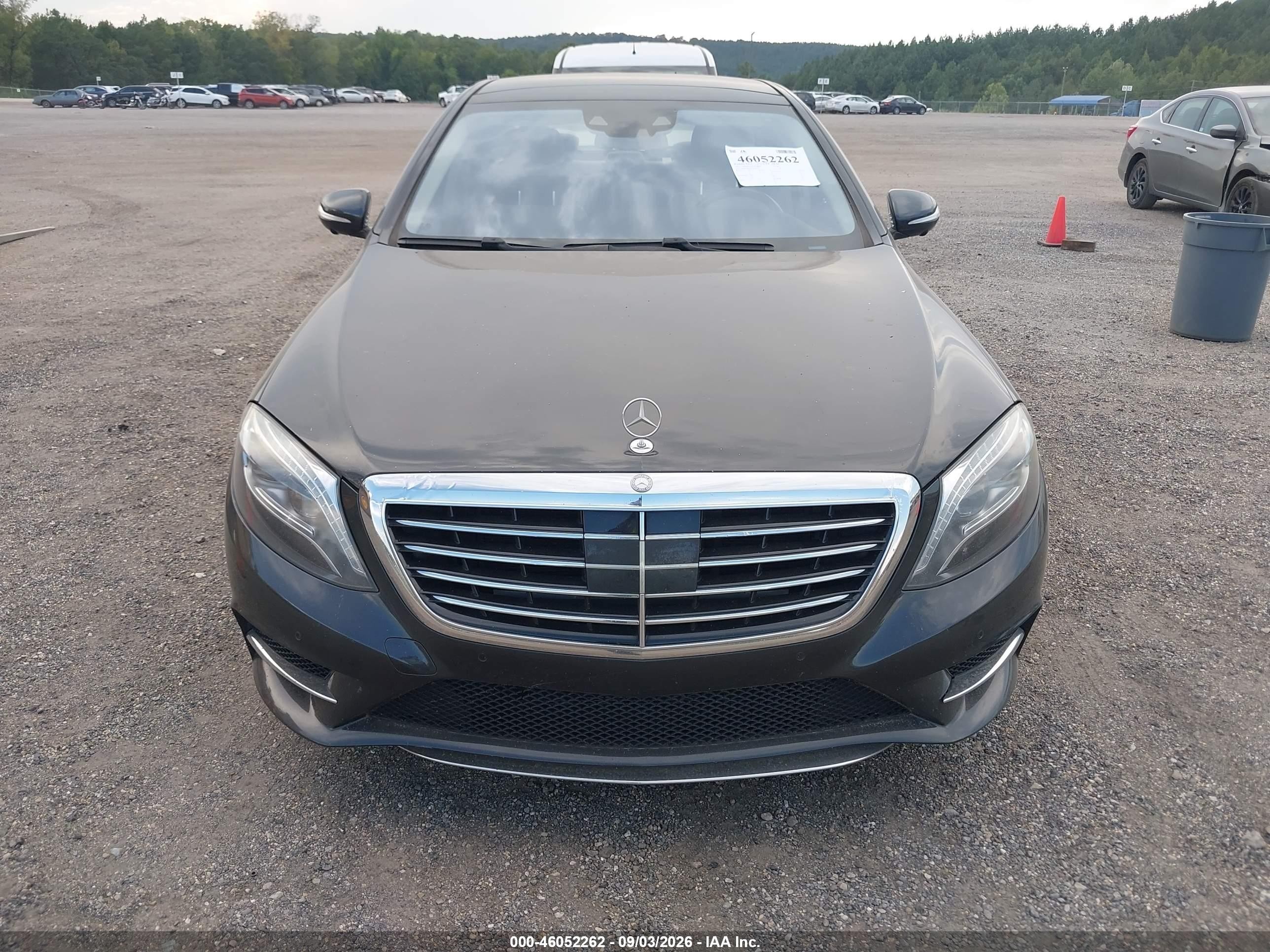 2015 Mercedes-benz S 550 Black vin: WDDUG8CB3FA137077