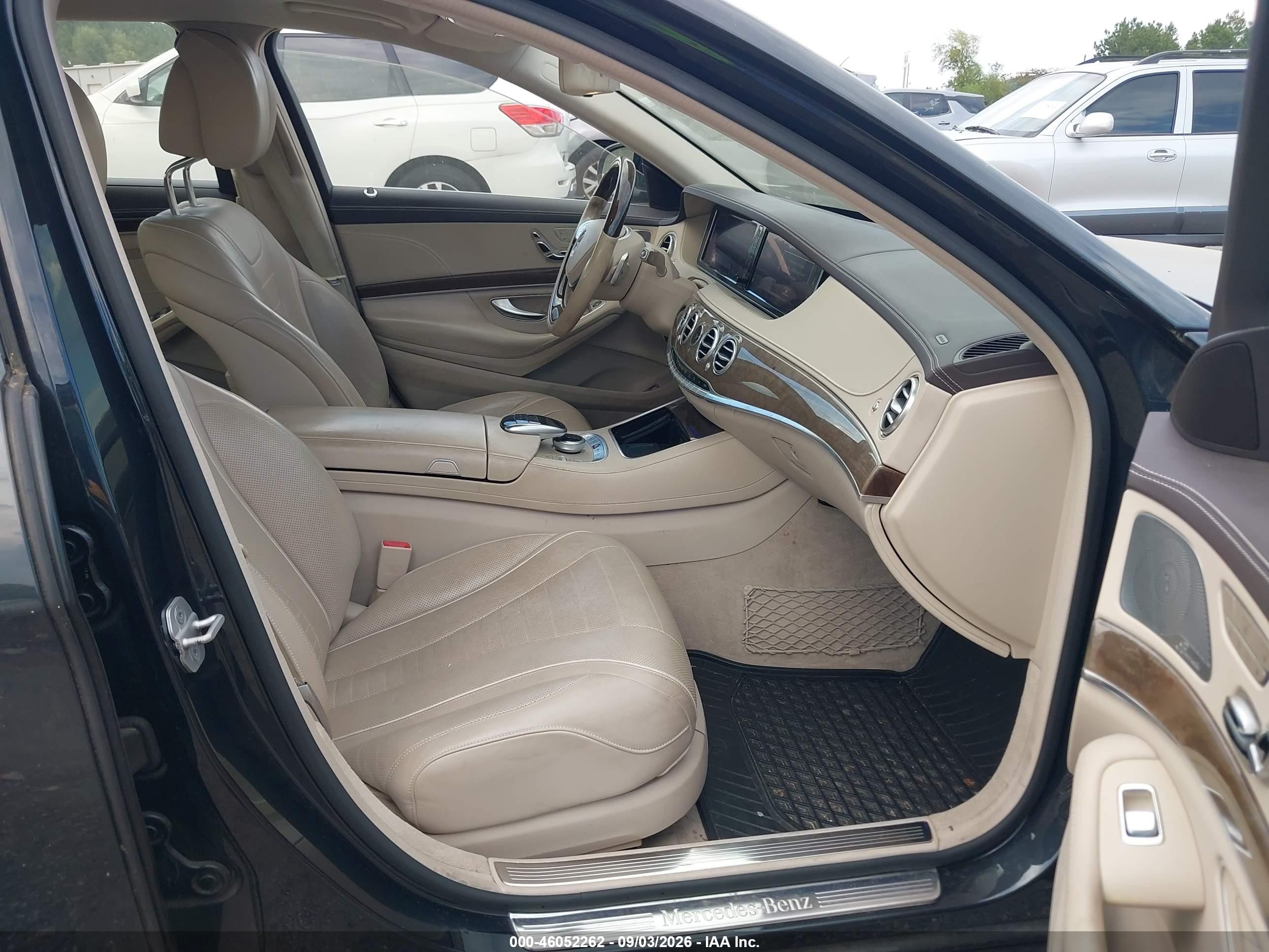 2015 Mercedes-benz S 550 Black vin: WDDUG8CB3FA137077