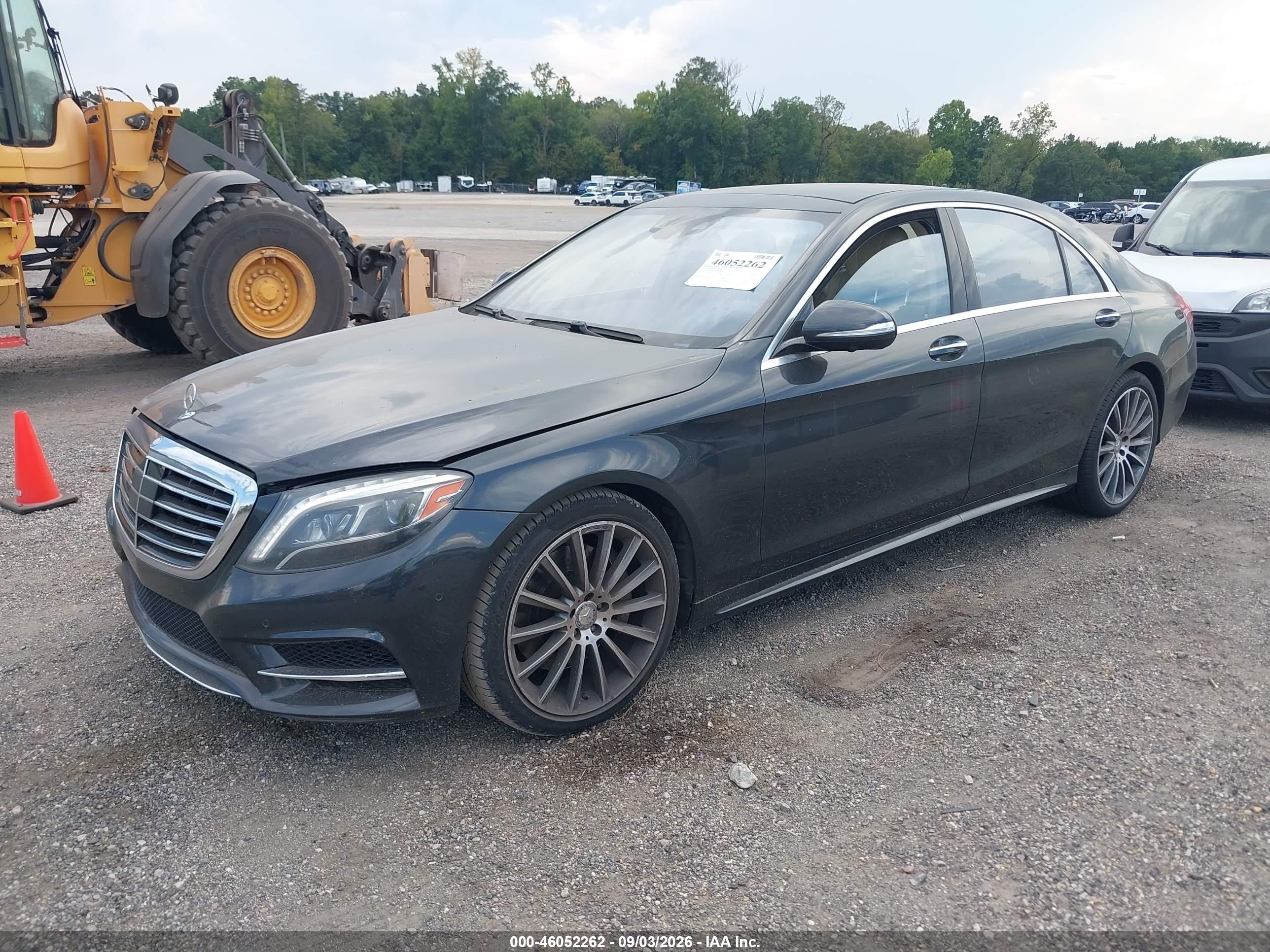 2015 Mercedes-benz S 550 Black vin: WDDUG8CB3FA137077