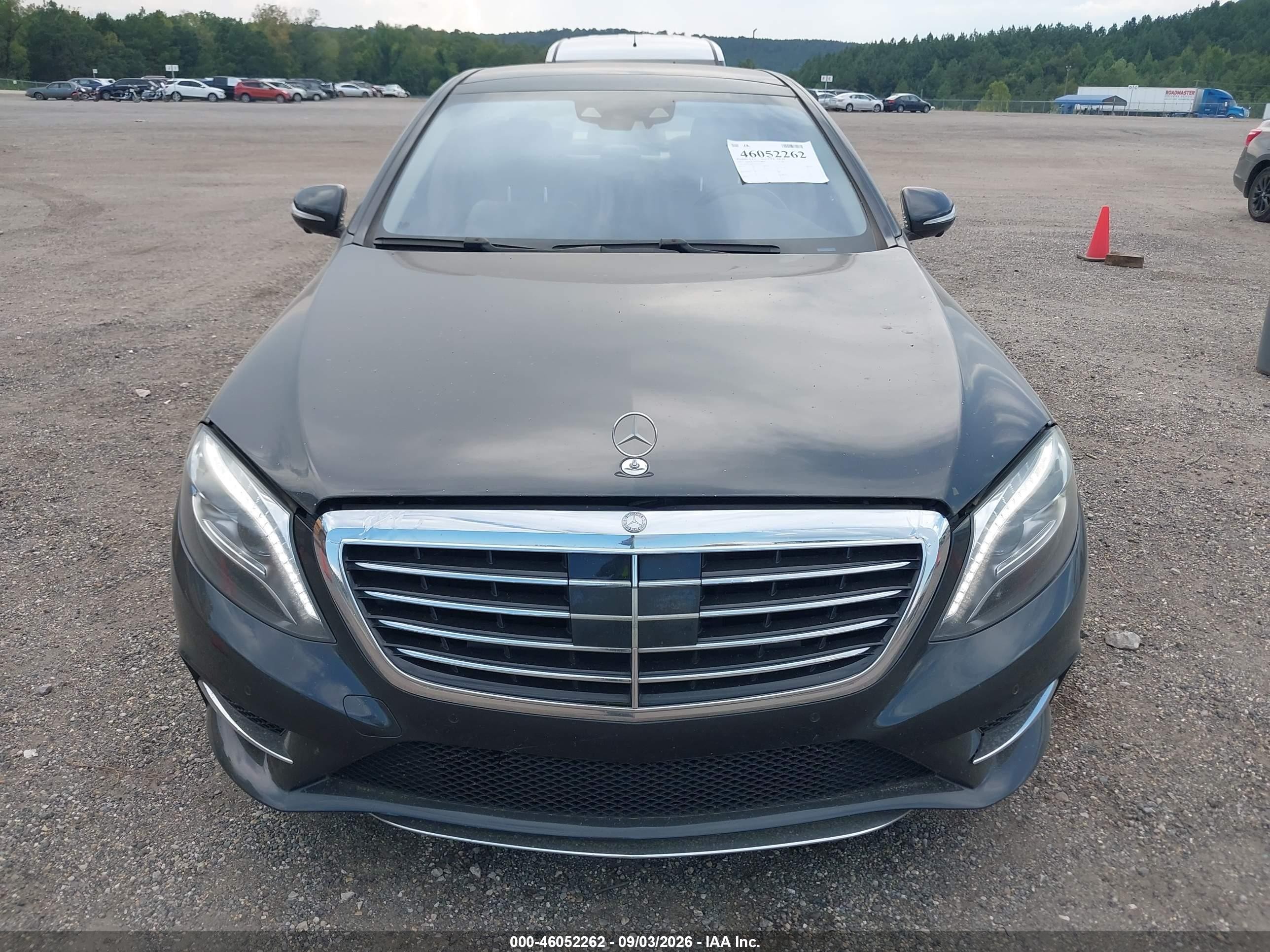 2015 Mercedes-benz S 550 Black vin: WDDUG8CB3FA137077