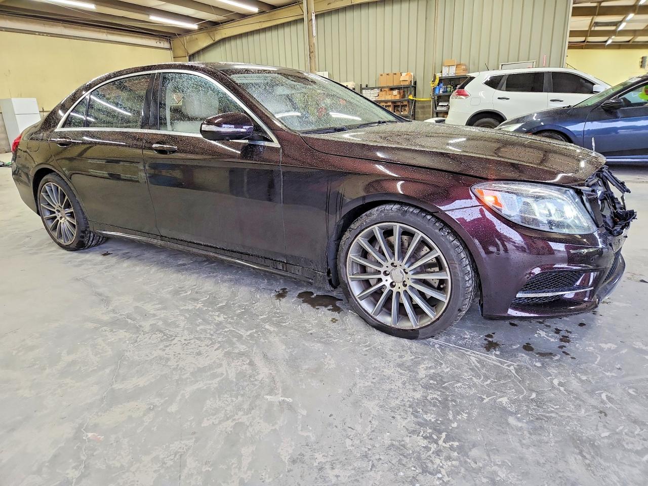 2015 Mercedes-benz S 550 Brown vin: WDDUG8CB3FA162982