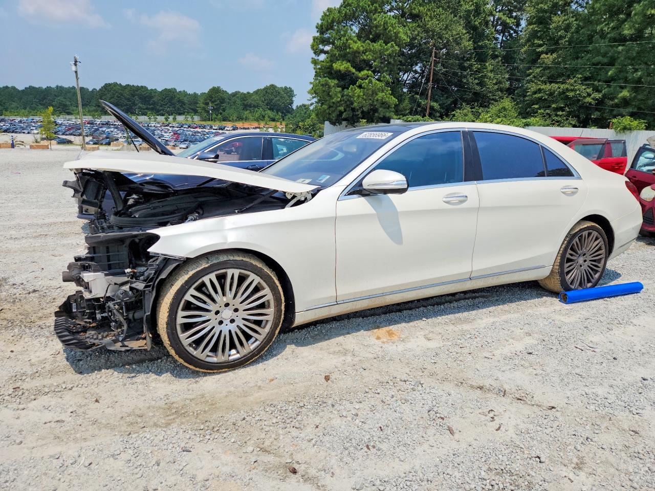 2017 Mercedes-benz S 550 White vin: WDDUG8CB3HA315170