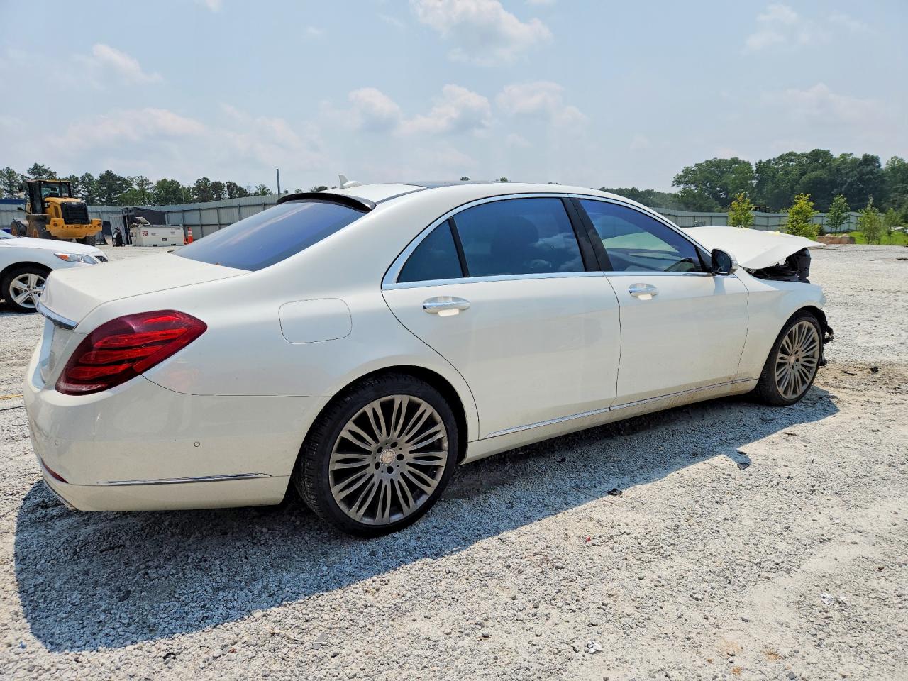 2017 Mercedes-benz S 550 White vin: WDDUG8CB3HA315170