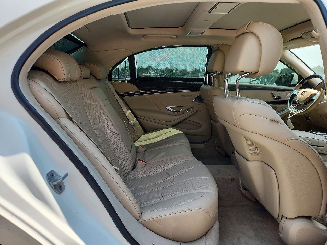 2017 Mercedes-benz S 550 White vin: WDDUG8CB3HA315170